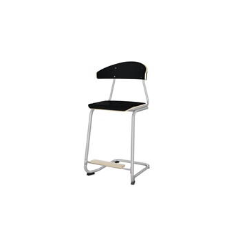 Stol Embrace C-stativ sh 63 cm stor sits silverstativ