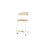 Stol Embrace BX C-stativ sh 63 cm stor sits vitt stativ