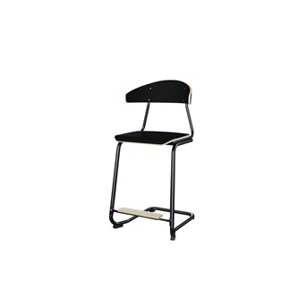 Stol Embrace BX C-stativ sh 63 cm stor sits svart stativ