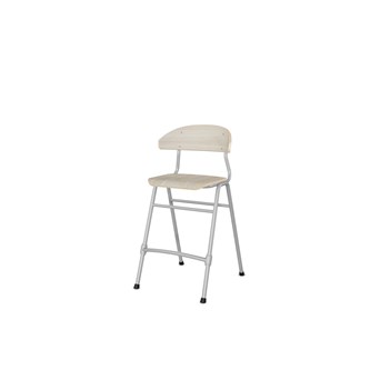 Stol Embrace 4-ben sh 54 cm mellan sits silverstativ