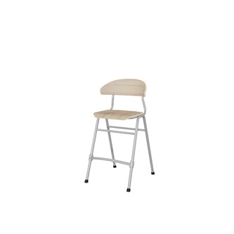 Stol Embrace 4-ben sh 54 cm mellan sits silverstativ
