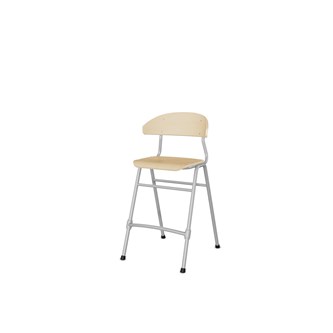 Stol Embrace 4-ben sh 54 cm mellan sits silverstativ