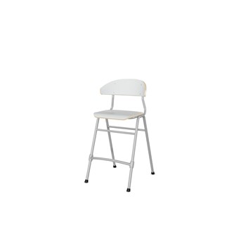 Stol Embrace 4-ben sh 54 cm mellan sits silverstativ