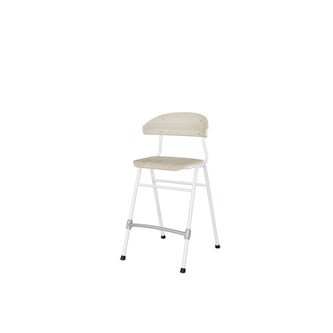 Stol Embrace BX 4-ben sh 54 cm mellan sits vitt stativ