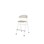 Stol Embrace BX 4-ben sh 54 cm mellan sits vitt stativ