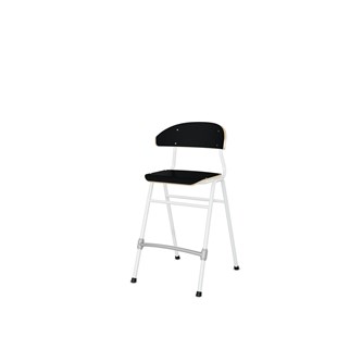 Stol Embrace BX 4-ben sh 54 cm mellan sits vitt stativ