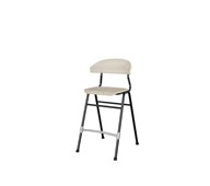 Stol Embrace BX 4-ben sh 54 cm mellan sits svart stativ