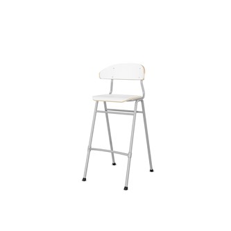 Stol Embrace 4-ben sh 65 cm mellan sits silverstativ