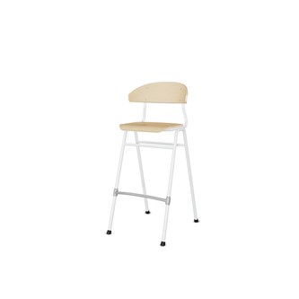Stol Embrace BX 4-ben sh 65 cm mellan sits vitt stativ