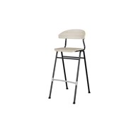 Stol Embrace BX 4-ben sh 65 cm mellan sits svart stativ