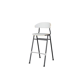 Stol Embrace BX 4-ben sh 65 cm mellan sits svart stativ