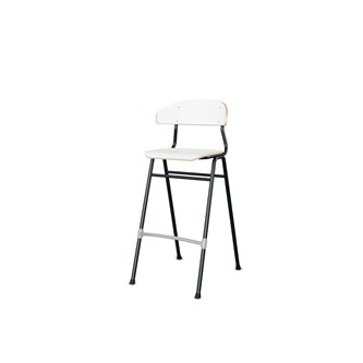 Stol Embrace BX 4-ben sh 65 cm mellan sits svart stativ