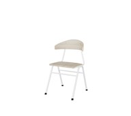 Stol Embrace BX 4-ben sh 45 cm stor sits vitt stativ