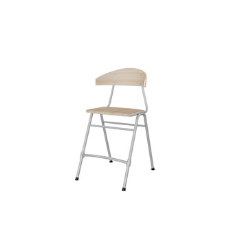 Stol Embrace 4-ben sh 54 cm stor sits silverstativ