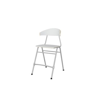 Stol Embrace 4-ben sh 54 cm stor sits silverstativ