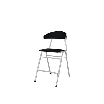 Stol Embrace 4-ben sh 54 cm stor sits silverstativ