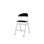 Stol Embrace 4-ben sh 54 cm stor sits silverstativ