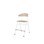Stol Embrace BX 4-ben sh 54 cm stor sits vitt stativ