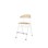 Stol Embrace BX 4-ben sh 54 cm stor sits vitt stativ