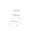 Stol Embrace BX 4-ben sh 54 cm stor sits vitt stativ