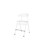 Stol Embrace BX 4-ben sh 54 cm stor sits vitt stativ