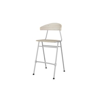 Stol Embrace 4-ben sh 65 cm stor sits silverstativ