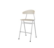 Stol Embrace 4-ben sh 65 cm stor sits silverstativ