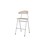 Stol Embrace 4-ben sh 65 cm stor sits silverstativ