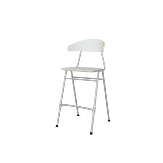 Stol Embrace 4-ben sh 65 cm stor sits silverstativ