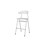 Stol Embrace 4-ben sh 65 cm stor sits silverstativ