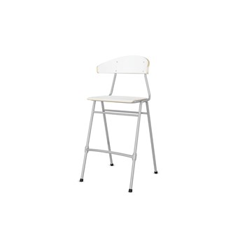 Stol Embrace 4-ben sh 65 cm stor sits silverstativ