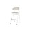 Stol Embrace BX 4-ben sh 65 cm stor sits vitt stativ