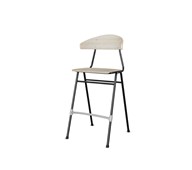 Stol Embrace BX 4-ben sh 65 cm stor sits svart stativ