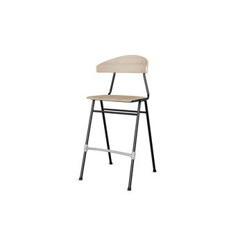 Stol Embrace BX 4-ben sh 65 cm stor sits svart stativ