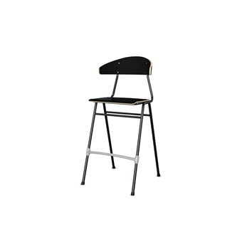 Stol Embrace BX 4-ben sh 65 cm stor sits svart stativ