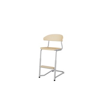 Stol Embrace C-stativ sh 45/63 cm mellan sits silverstativ