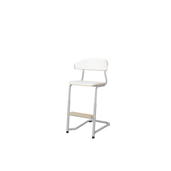Stol Embrace C-stativ sh 45/63 cm mellan sits silverstativ