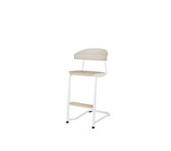 Stol Embrace BX C-stativ sh 45/63 cm mellan sits vitt stativ