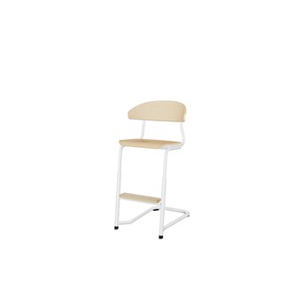 Stol Embrace BX C-stativ sh 45/63 cm mellan sits vitt stativ
