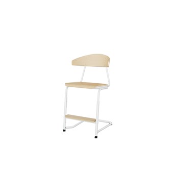 Stol Embrace BX C-stativ sh 45/63 cm stor sits vitt stativ