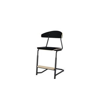 Stol Embrace BX C-stativ sh 45/63 cm stor sits svart stativ