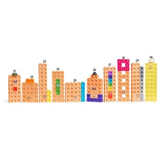 MathLink Cubes Activity Set Numberblocks 21-30
