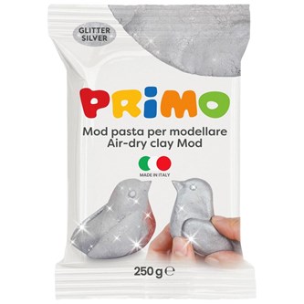 Primo lufttorkande lera glitter, 250 g