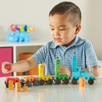 MathLink Cubes Activity Set Numberblocks Express train, 1-5