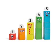 Numberblocks® One to Five 1-5 i trä