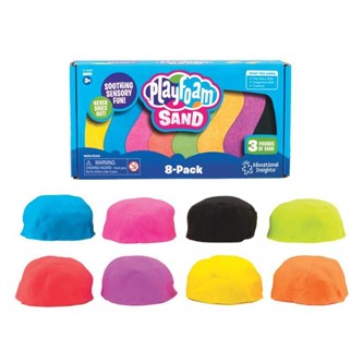 Sensorisk sand, 8-pack
