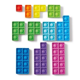 Sensorisk Bubbel-Popit, 1-10