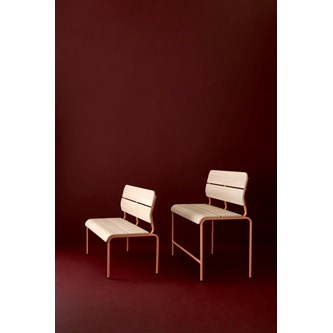 Adapt plywood bänk med rygg sh 45 cm