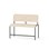 Adapt plywood bänk med rygg sh 65 cm