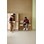 Adapt plywood bänk med rygg sh 65 cm